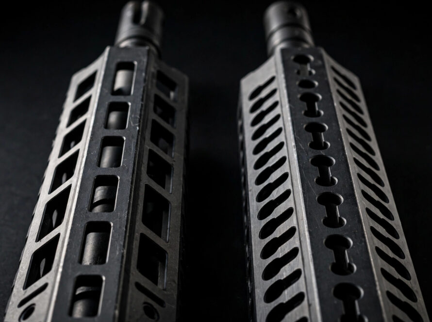 M-LOK vs KeyMod handguard slots comparison